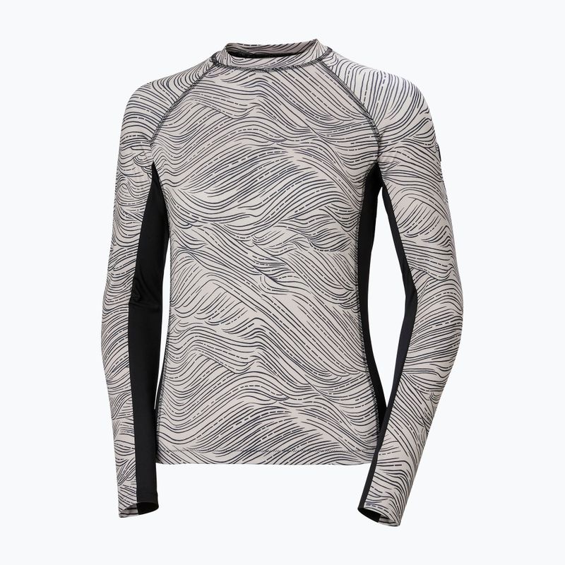 Dámské plavecké tričko longsleeve Helly Hansen Waterwear Rashguard pink cloud wave 6