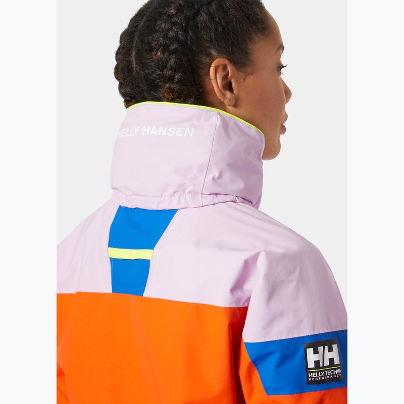 Dámská jachtařská bunda Helly Hansen Newport Regatta cherry blossom 4