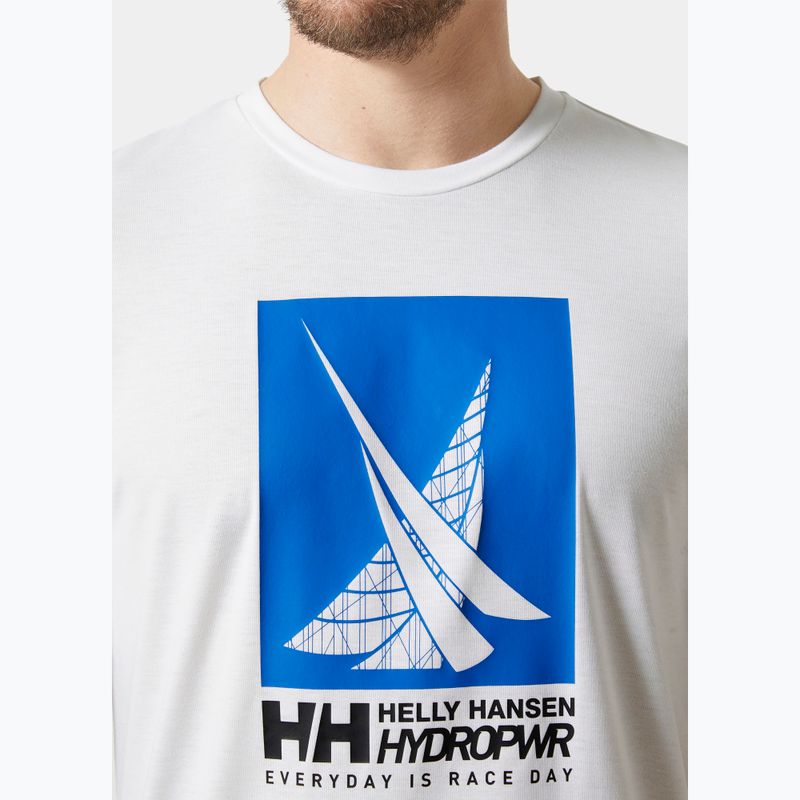 Pánské tričko  Helly Hansen HP Race Graphic white 3