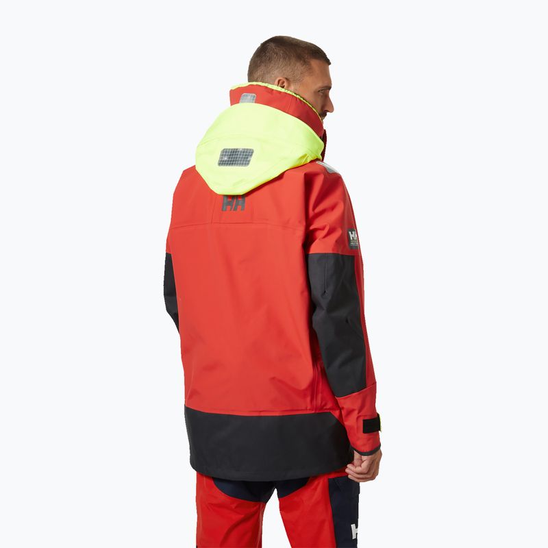 Pánská jachtařská bunda Helly Hansen Skagen Pro alert red 2