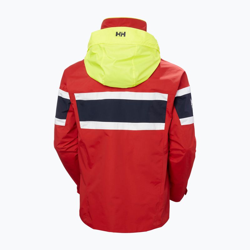 Pánská jachtařská bunda Helly Hansen Salt Original red 5