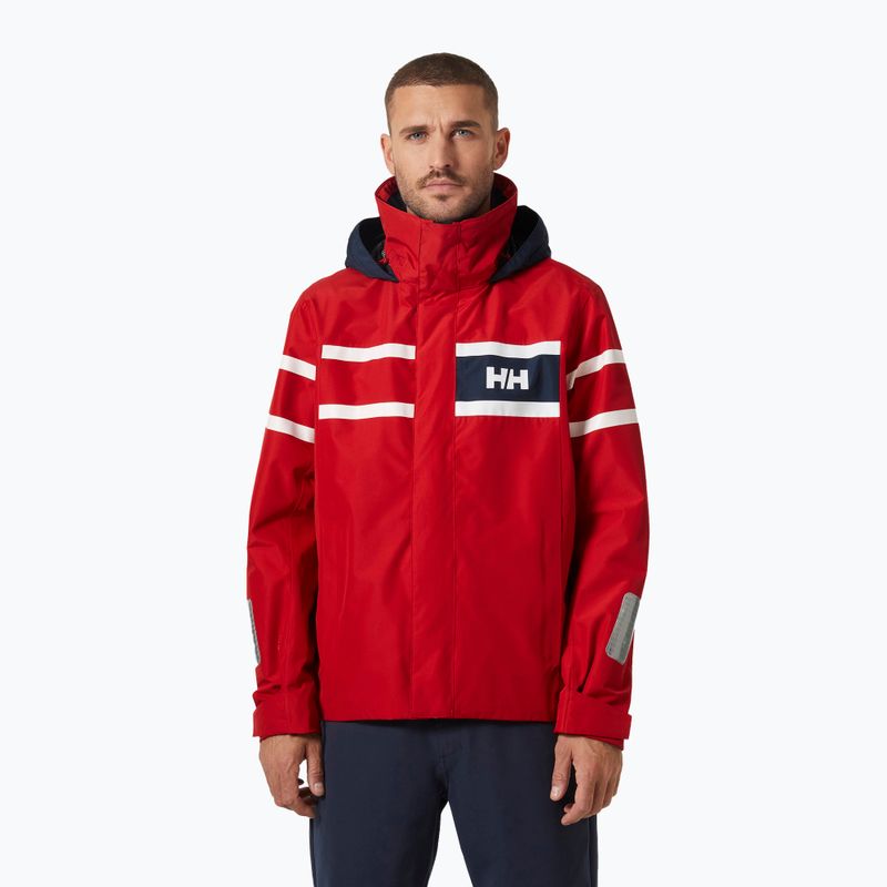 Pánská jachtařská bunda Helly Hansen Salt Inshore red