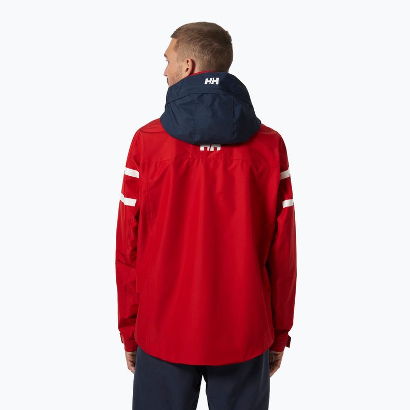 Pánská jachtařská bunda Helly Hansen Salt Inshore red 2