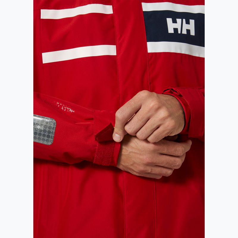 Pánská jachtařská bunda Helly Hansen Salt Inshore red 3