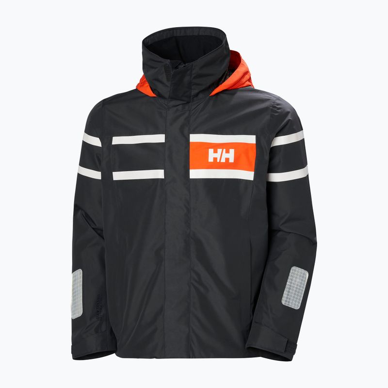 Pánská jachtařská bunda Helly Hansen Salt Inshore ebony 8