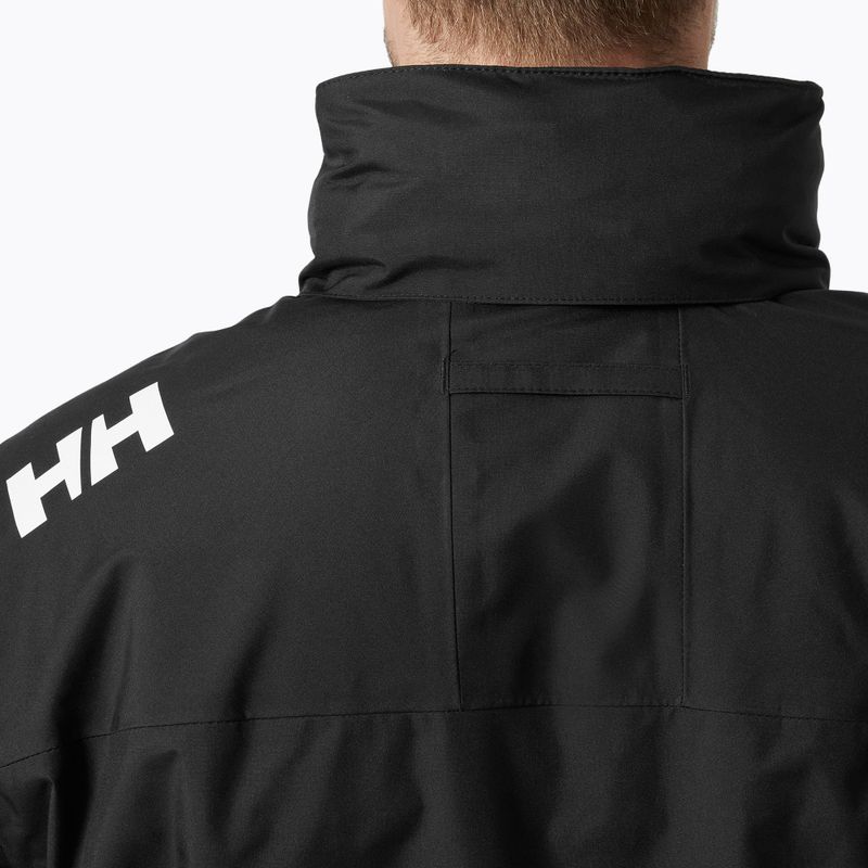 Pánská jachtařská bunda Helly Hansen Crew Hooded Midlayer 2 black 4