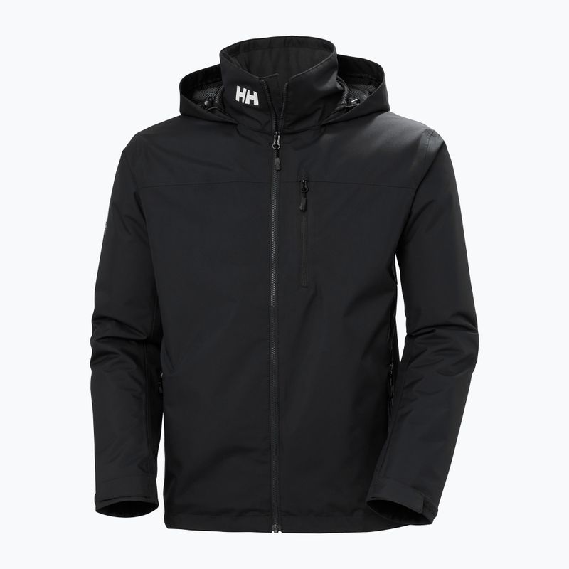 Pánská jachtařská bunda Helly Hansen Crew Hooded Midlayer 2 black 7