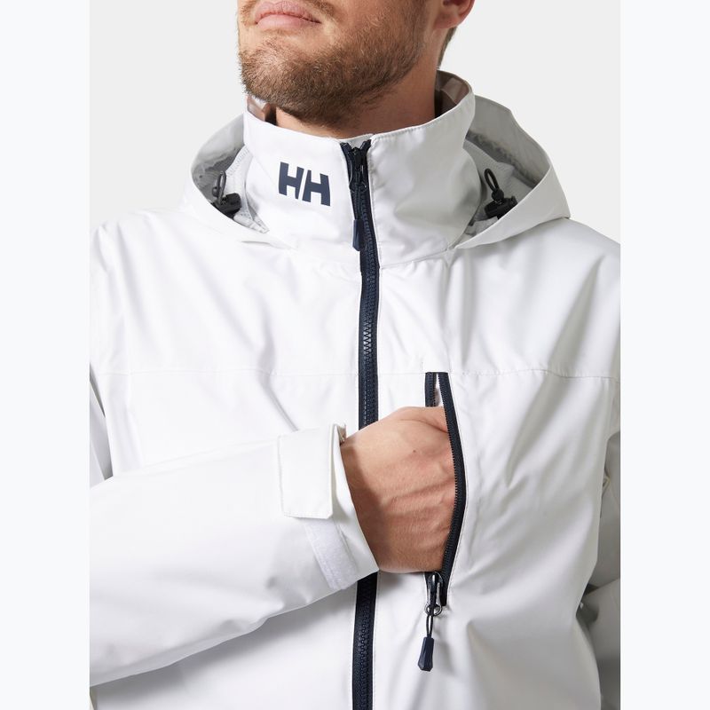 Pánská jachtařská bunda Helly Hansen Crew Hooded 2.0 white 3
