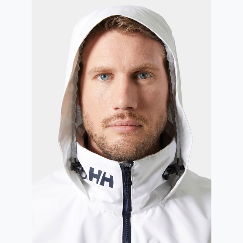 Pánská jachtařská bunda Helly Hansen Crew Hooded 2.0 white 5