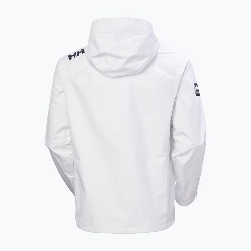 Pánská jachtařská bunda Helly Hansen Crew Hooded 2.0 white 8