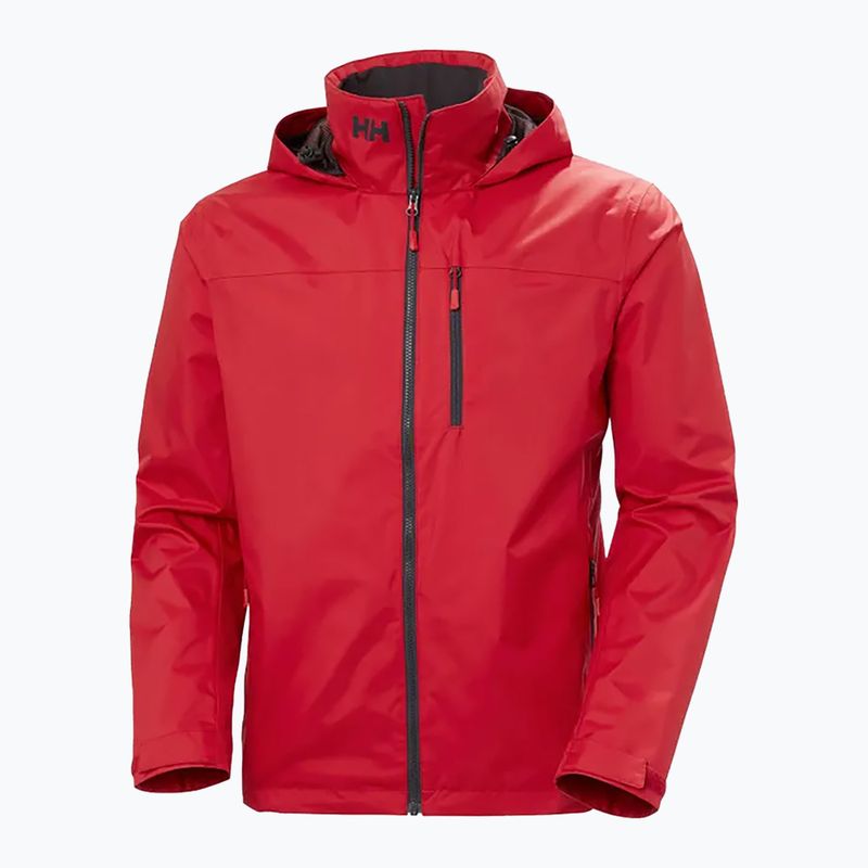 Pánská jachtařská bunda Helly Hansen Crew Hooded 2.0 red 6