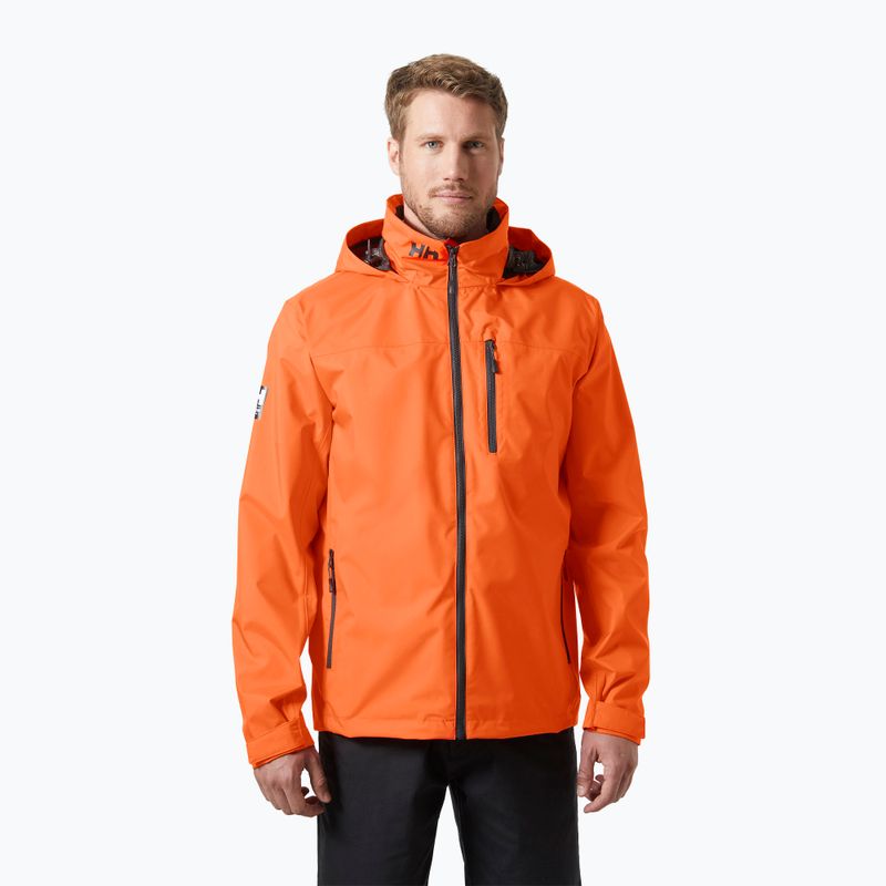 Pánská jachtařská bunda Helly Hansen Crew Hooded 2.0 flame