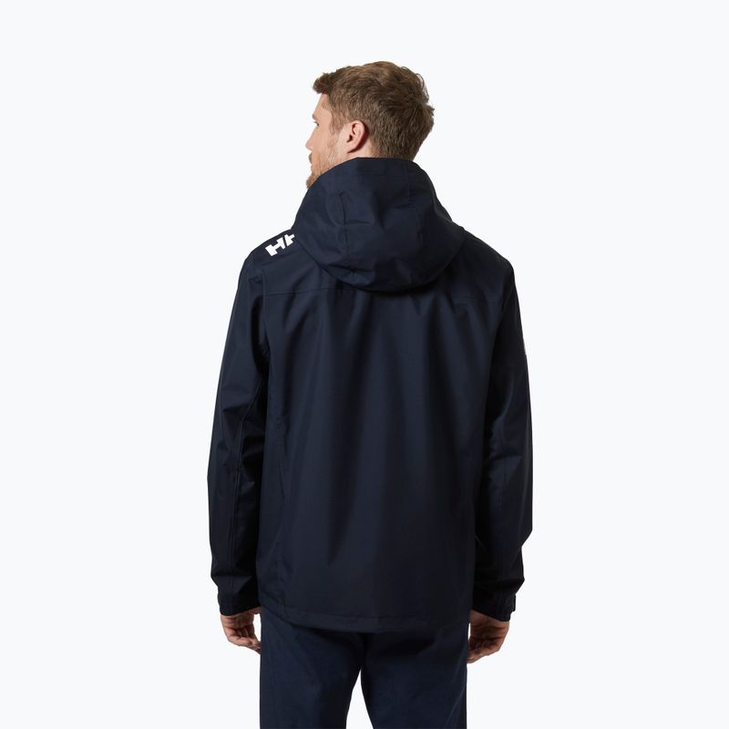 Pánská jachtařská bunda Helly Hansen Crew Hooded 2.0 navy 2