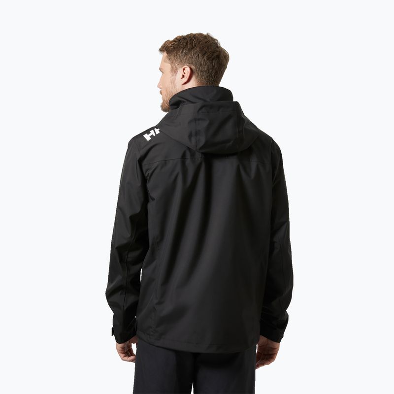 Pánská jachtařská bunda Helly Hansen Crew Hooded 2.0 black 2