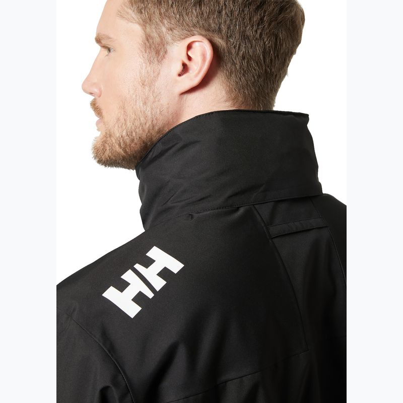 Pánská jachtařská bunda Helly Hansen Crew Hooded 2.0 black 4