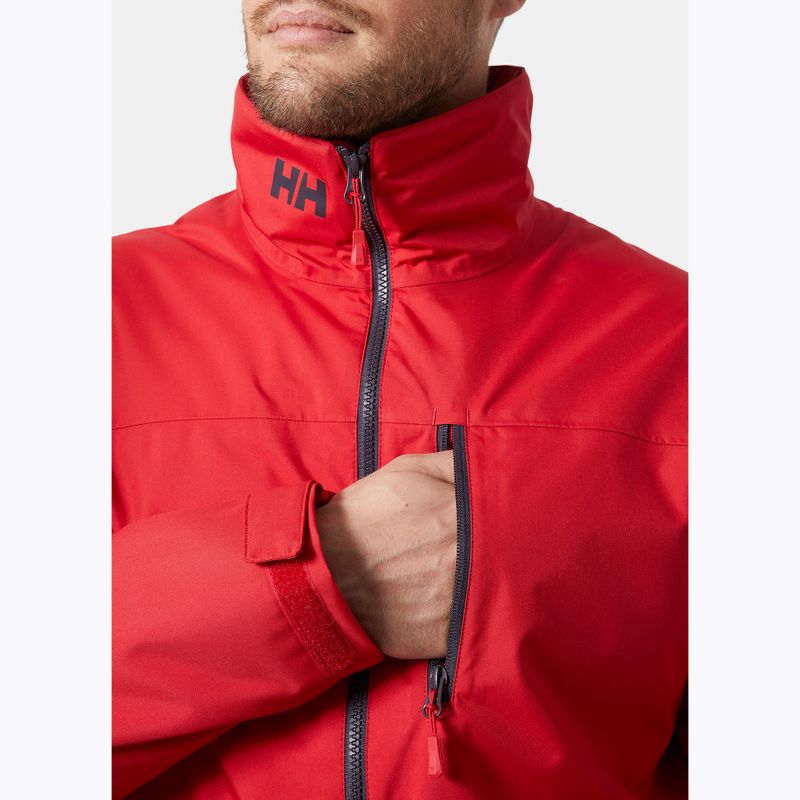 Pánská jachtařská bunda Helly Hansen Crew Midlayer 2 red 3