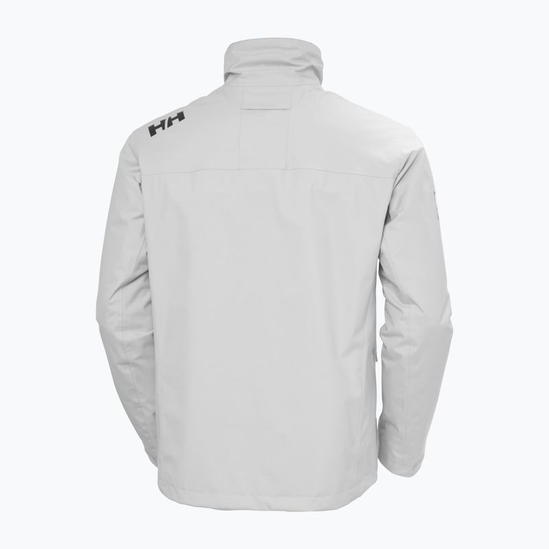 Pánská jachtařská bunda Helly Hansen Crew Midlayer 2 grey fog 2