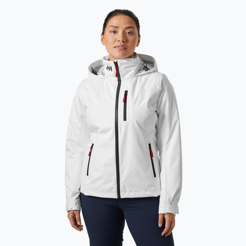 Dámská jachtařská bunda  Helly Hansen Crew Hooded Midlayer 2.0 white