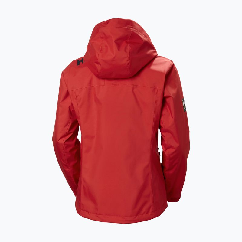 Dámská jachtařská bunda Helly Hansen Crew Hooded Midlayer 2.0 red 2