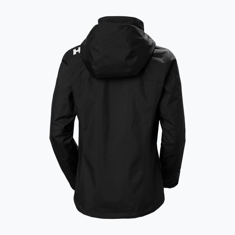 Dámská jachtařská bunda Helly Hansen Crew Hooded Midlayer 2.0 black 2