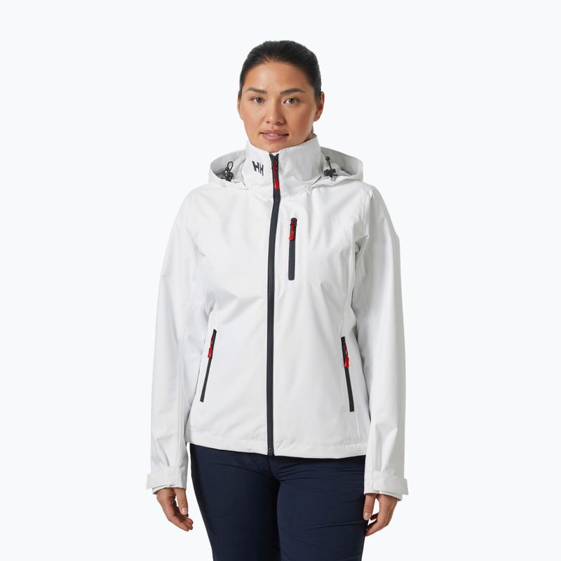 Dámská jachtařská bunda Helly Hansen Crew Hooded 2.0 white