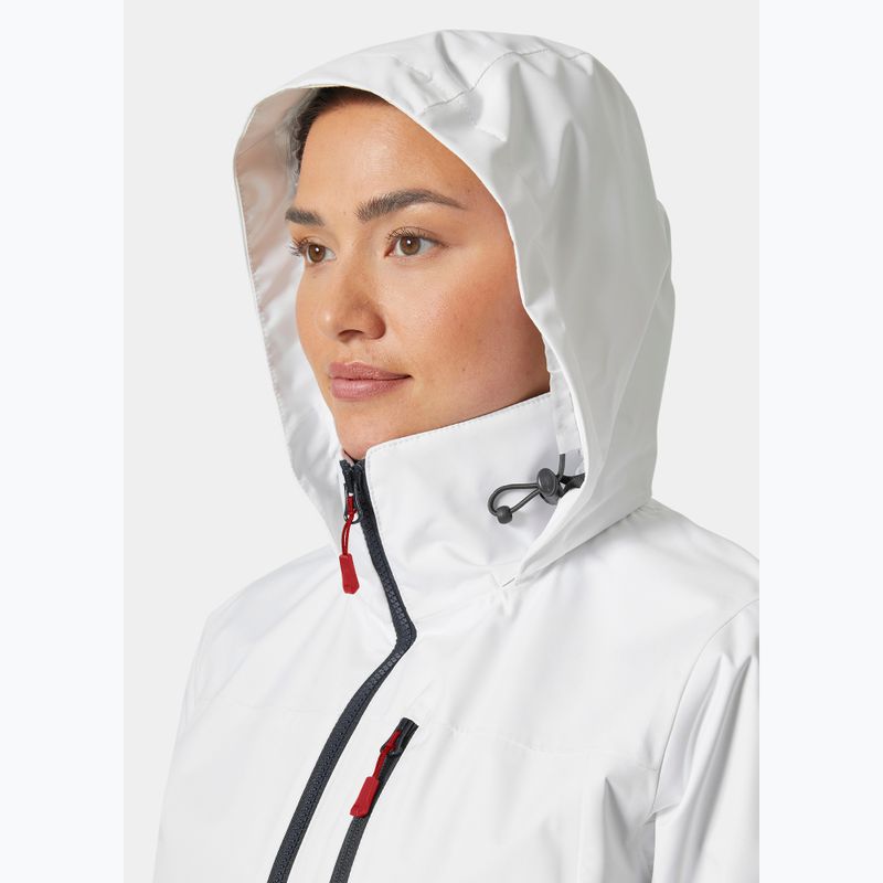 Dámská jachtařská bunda Helly Hansen Crew Hooded 2.0 white 3