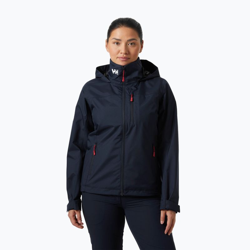 Dámská jachtařská bunda Helly Hansen Crew Hooded 2.0 navy