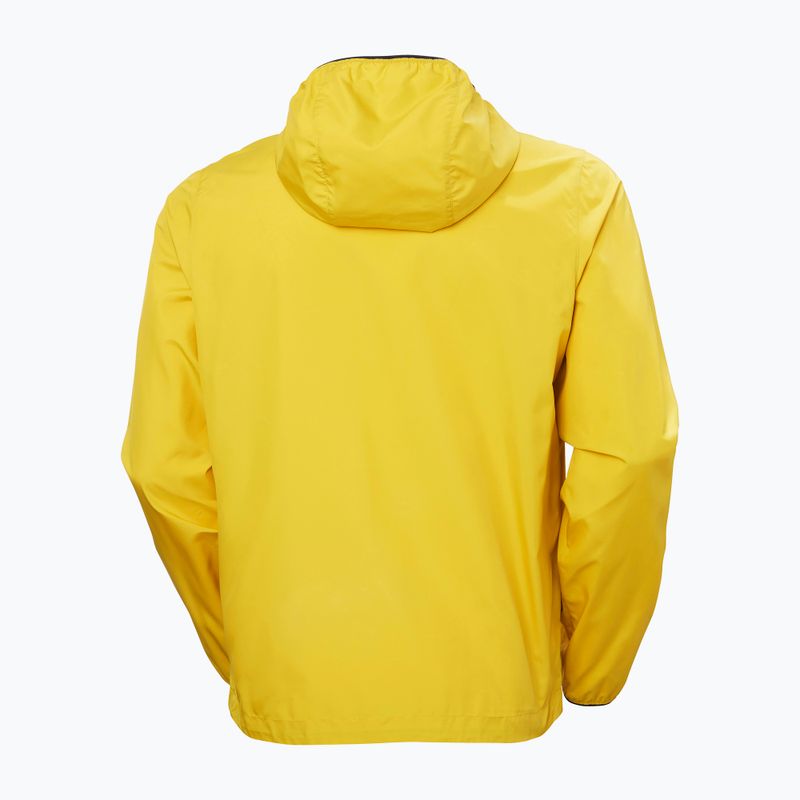 Pánská jachtařská bunda  Helly Hansen Salt Striped Windbreaker gold rush 6