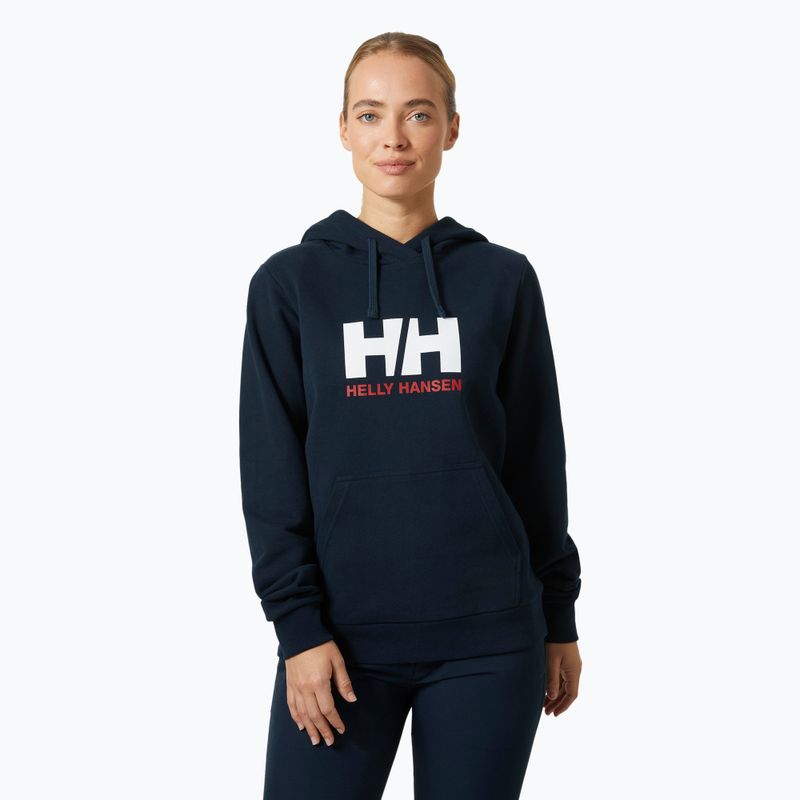 Dámská mikina Helly Hansen HH Logo Hoodie 2.0 navy