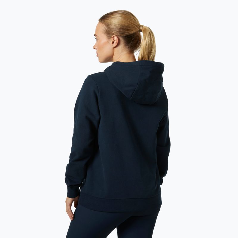 Dámská mikina Helly Hansen HH Logo Hoodie 2.0 navy 2