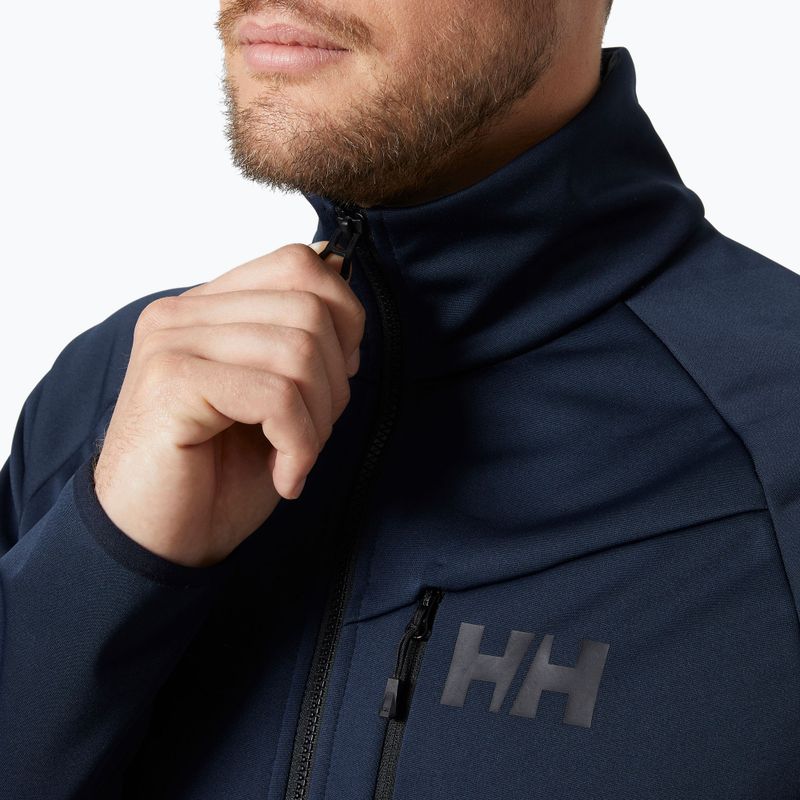 Pánská jachtařská mikina Helly Hansen Hp Windproof Fleece 2.0 navy 3
