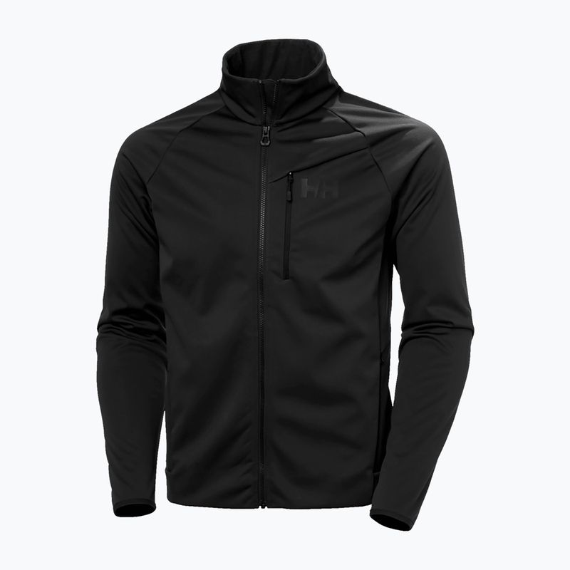 Pánská jachtařská mikina Helly Hansen Hp Windproof Fleece 2.0 ebony 3