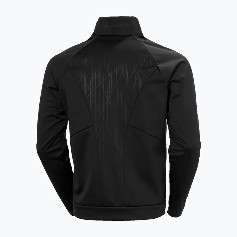 Pánská jachtařská mikina Helly Hansen Hp Windproof Fleece 2.0 ebony 4
