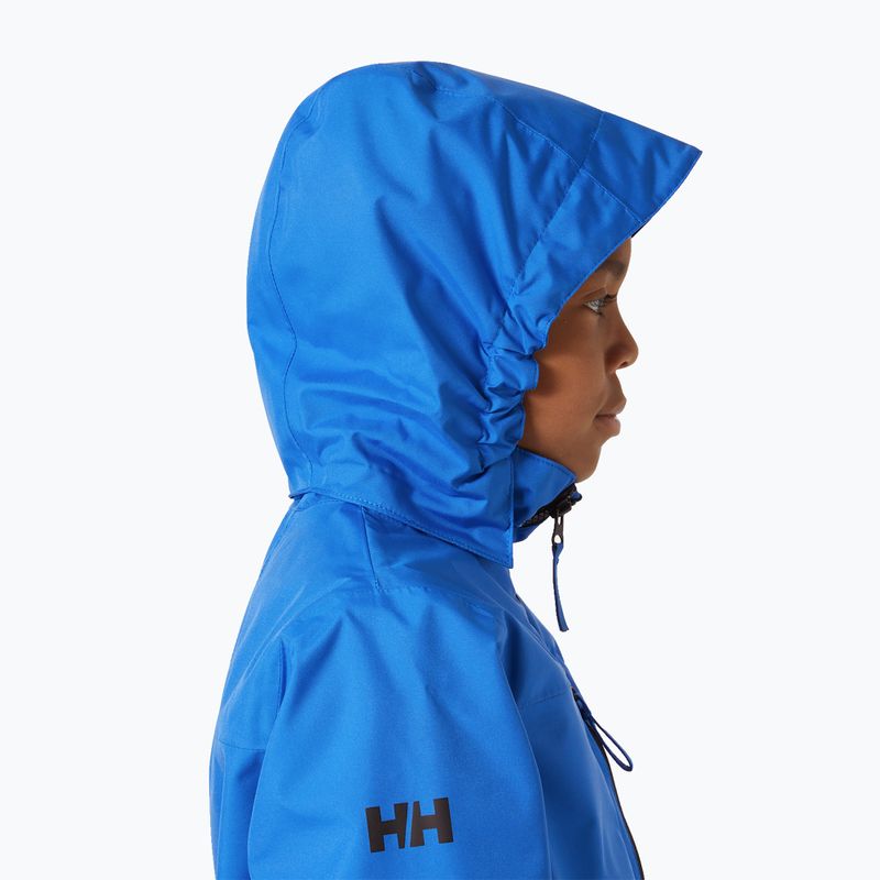 Dětská jachtařská bunda Helly Hansen Crew Hooded JR cobalt 2.0 3