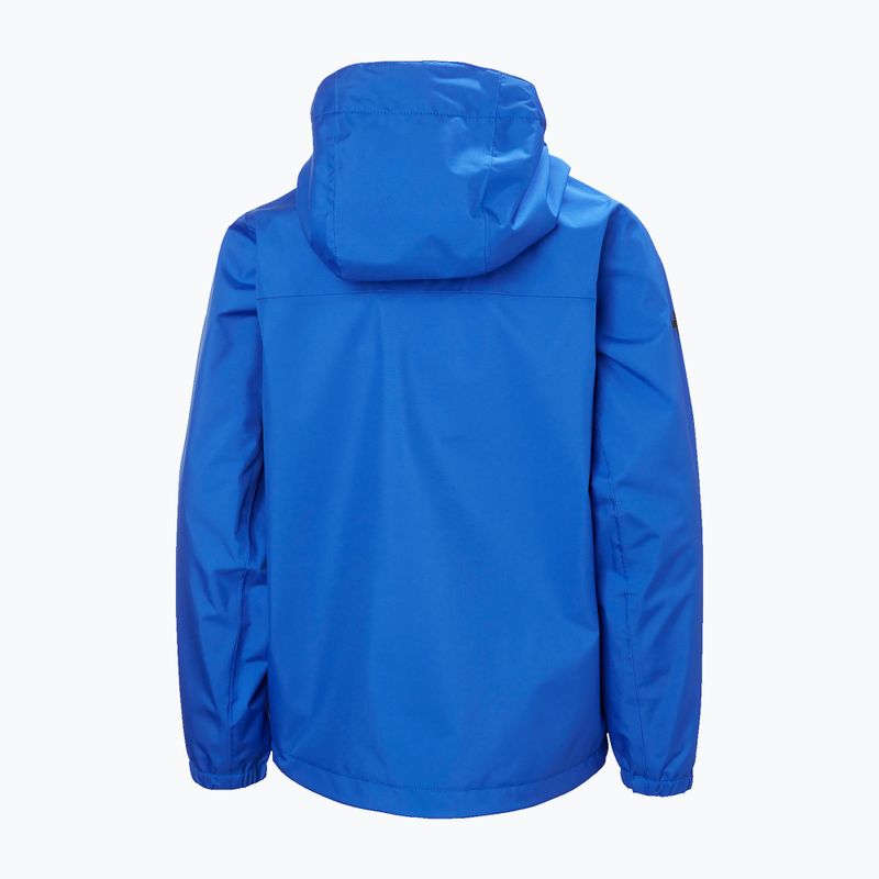 Dětská jachtařská bunda Helly Hansen Crew Hooded JR cobalt 2.0 7