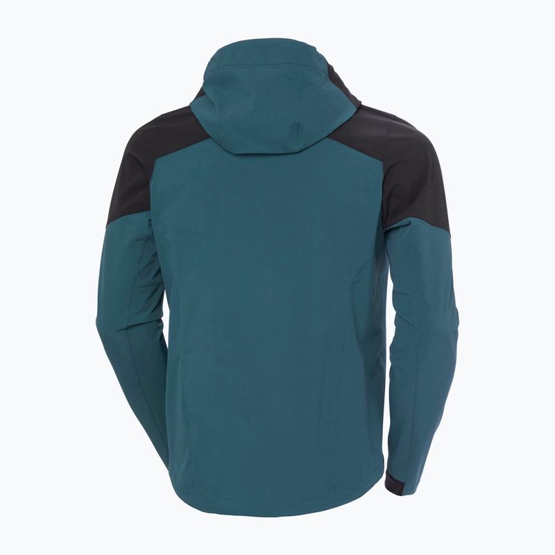 Pánská softshellová bunda Helly Hansen Blaze Softshell dark creek 7