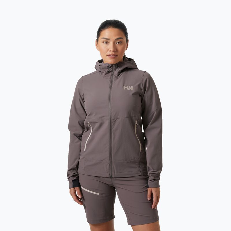 Dámská softshellová bunda Helly Hansen Blaze Softshell sparrow grey