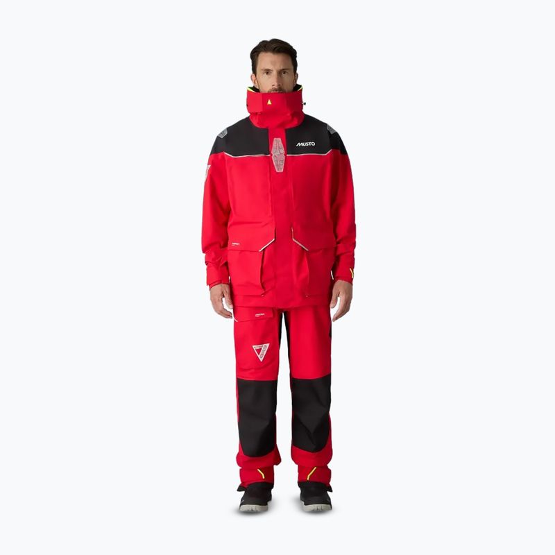 Pánská jachtařská bunda Musto BR3 Pertex Offshore true red