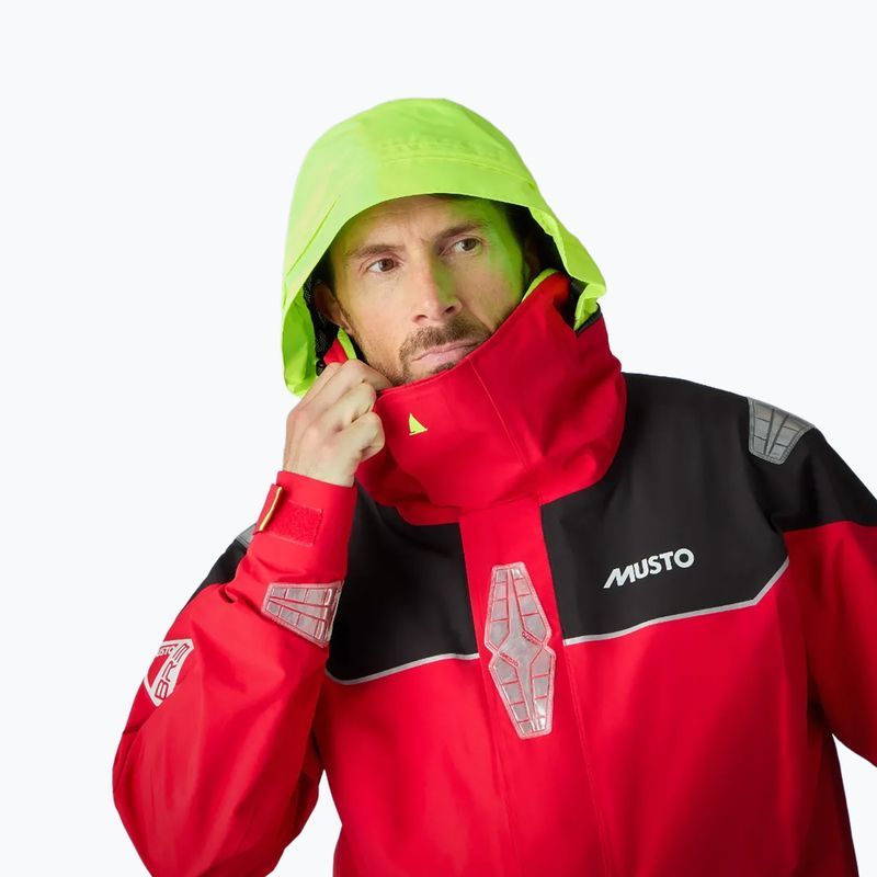 Pánská jachtařská bunda Musto BR3 Pertex Offshore true red 8