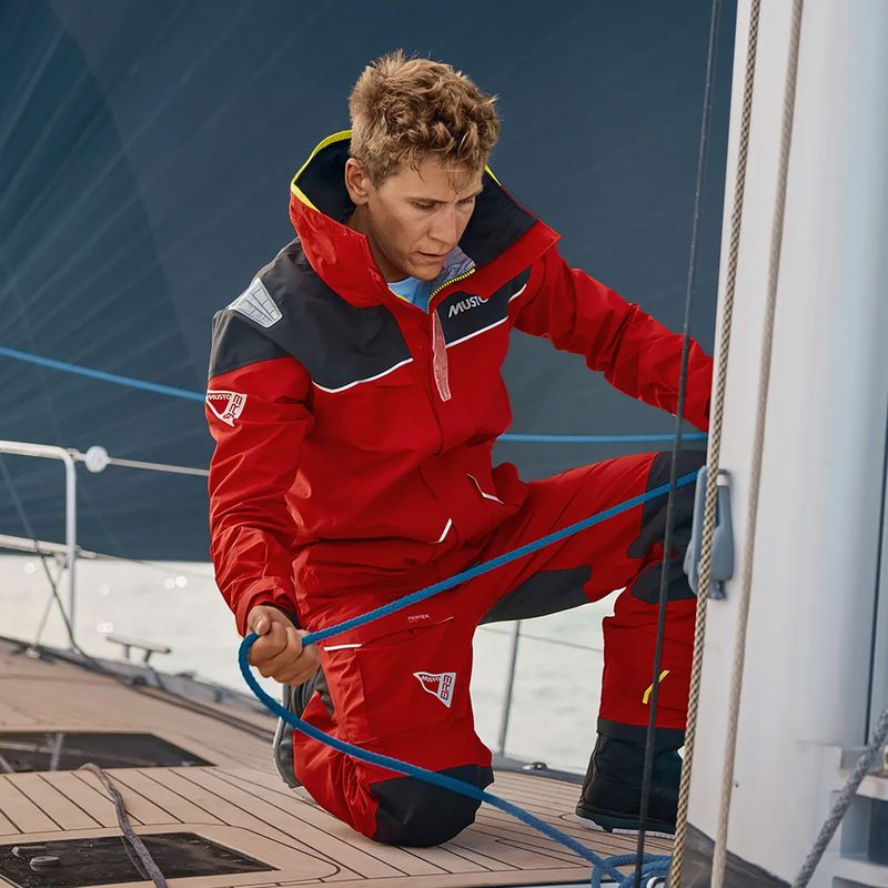 Pánská jachtařská bunda Musto BR3 Pertex Offshore true red 12