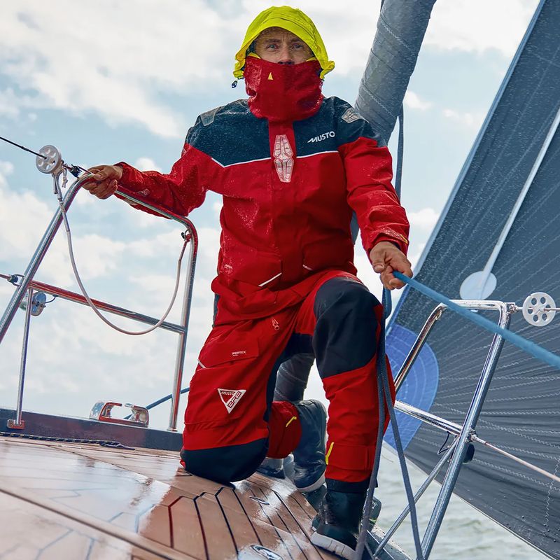 Pánská jachtařská bunda Musto BR3 Pertex Offshore true red 13