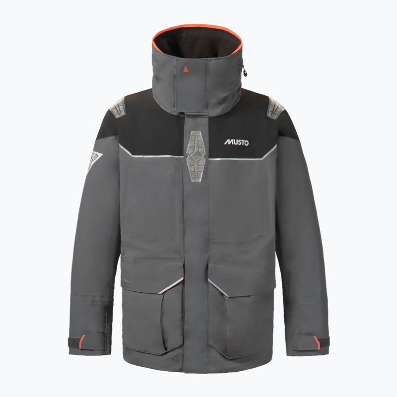 Pánská jachtařská bunda Musto BR3 Pertex Offshore charcoal