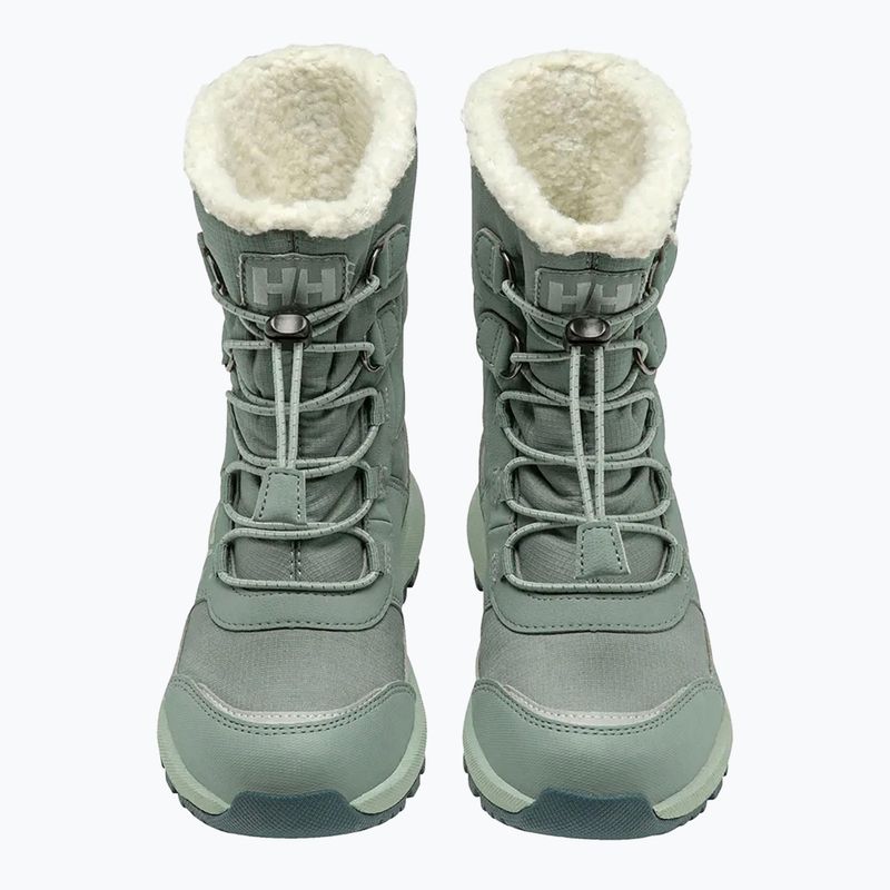 Dětské sněhule Helly Hansen Jk Silverton Boot HT cactus/ green mist 12