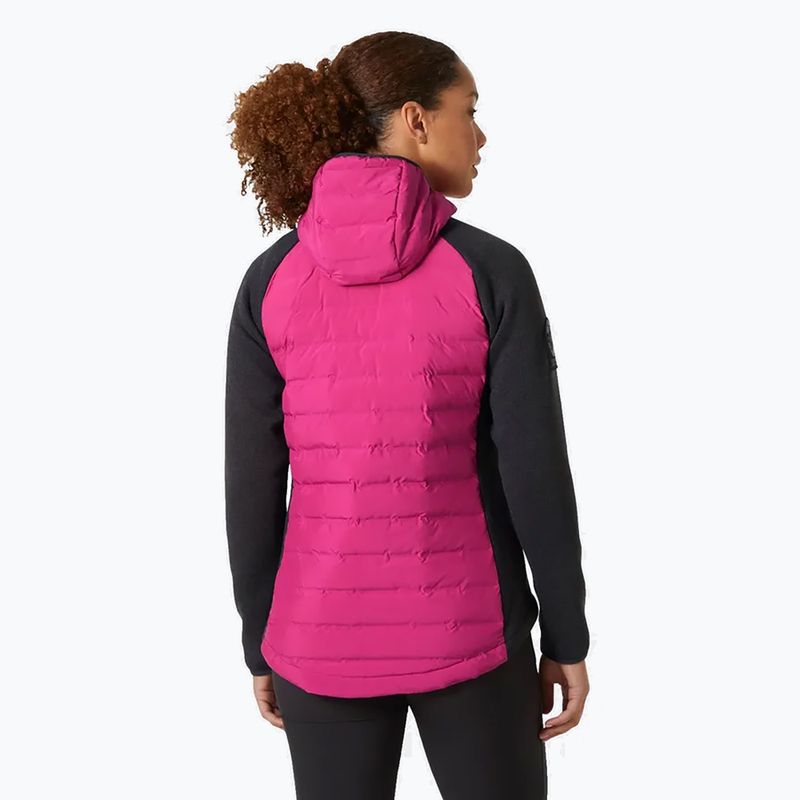 Dámská jachtařská bunda  Helly Hansen Arctic Ocean Hybrid Insulator magenta 2.0 2