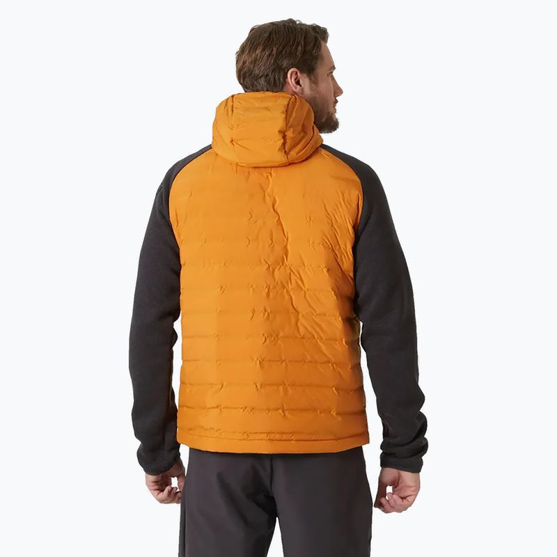 Pánská jachtařská bunda Helly Hansen Arctic Ocean Hybrid Insulator mustard 2