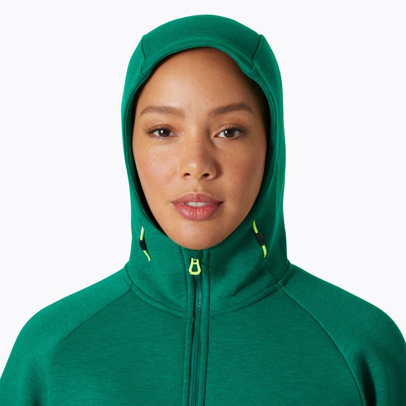 Dámská mikina Helly Hansen HP Ocean Full Zip Jacket 2.0 emerald 3