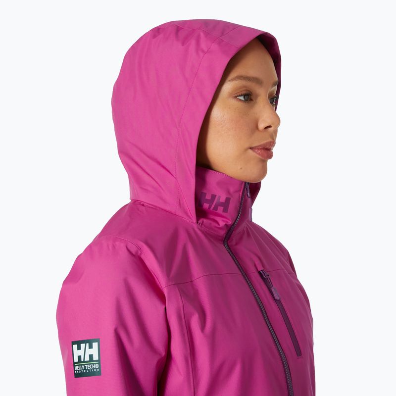 Dámská jachtařská bunda  Helly Hansen Crew Hooded Midlayer 2.0 magenta 2.0 3