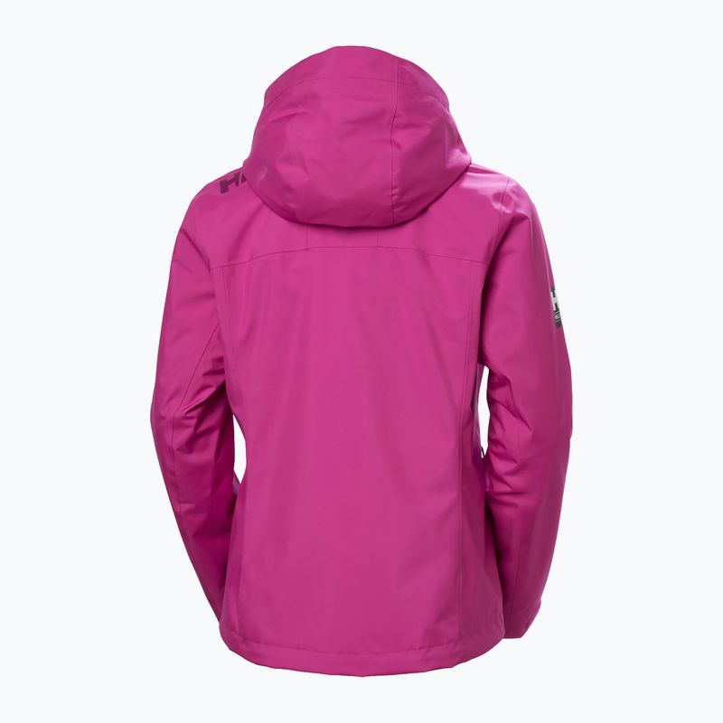 Dámská jachtařská bunda  Helly Hansen Crew Hooded Midlayer 2.0 magenta 2.0 8