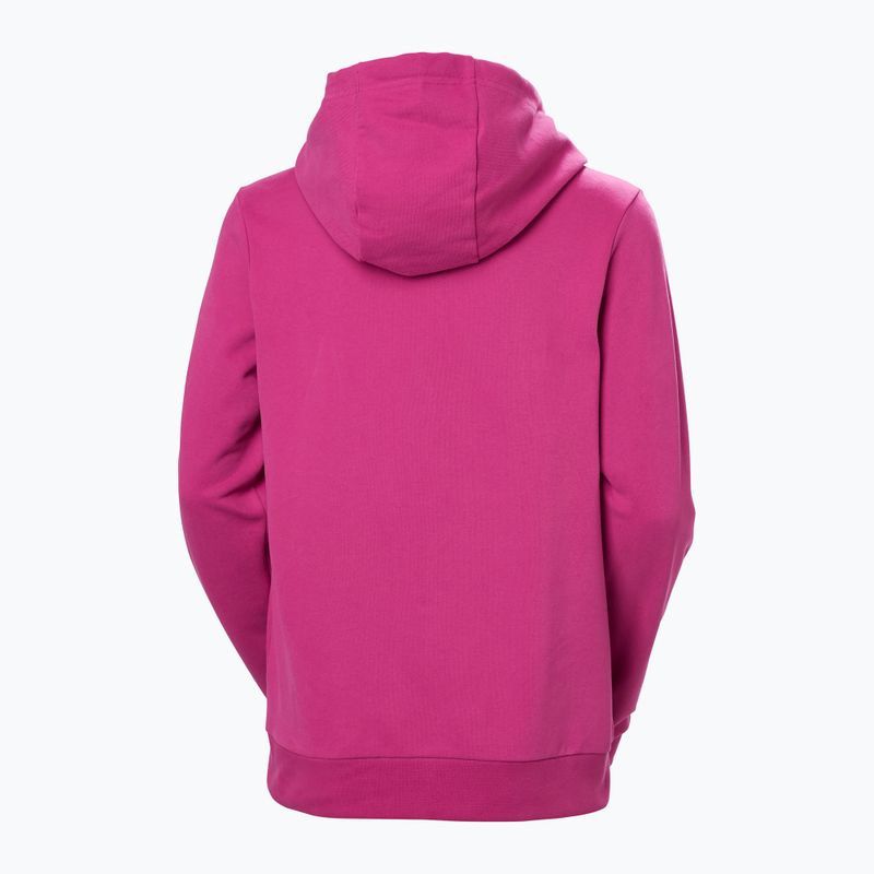 Dámská mikina Helly Hansen HH Logo Hoodie 2.0 magenta 2.0 5