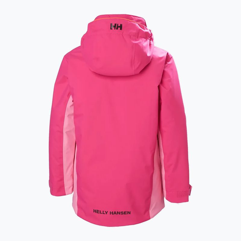 Dětská lyžařská bunda Helly Hansen Level sugar pink 8